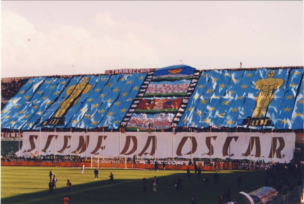 Coregrafia Curva sud 97 98