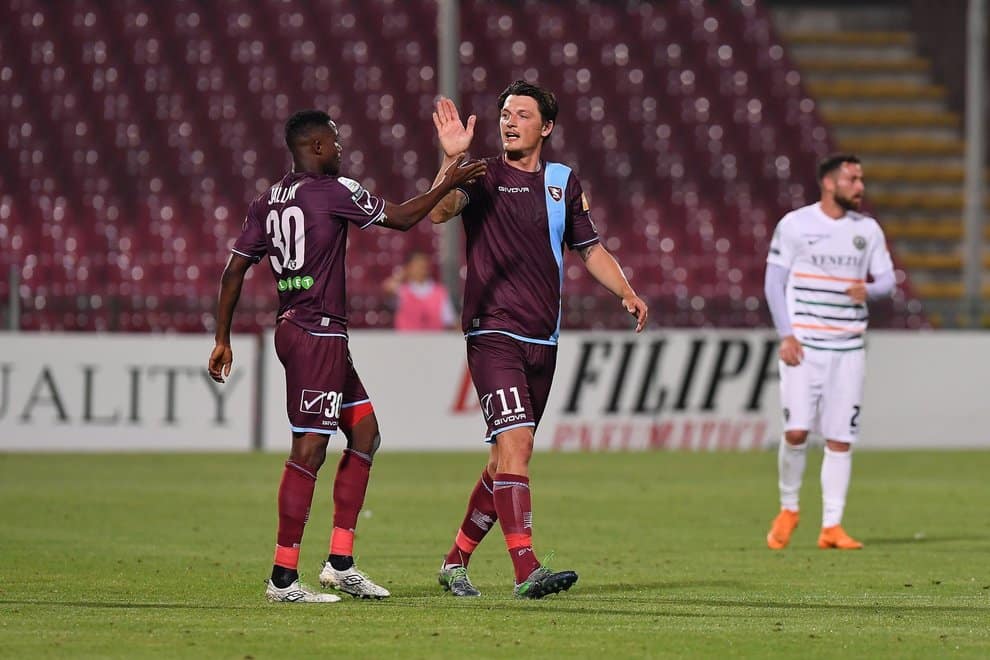 la storia di salernitana venezia