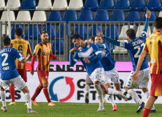 Salernitana ed Empoli agganciano il Cittadella in vetta. Si riprendono Brescia e Chievo