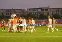 Altra vittoria per la Salernitana al “De Cristofaro” di Giugliano. Continua la serie positiva per i granata,5 su 5