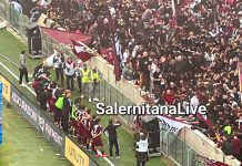Notificato oggi ufficialmente alla Salernitana il decreto che riduce il divieto di trasferta a tre mesi. E tutti a Latina.