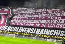 ” Non servono parole..c’è solo Salerno..” Salernitana Casertana 26.10.2025 magica coreografia della curva sud Siberiano, bravo Gigi Pacifico