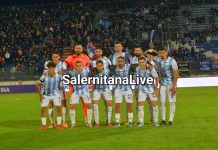 Al 10’57 simo minuto Latina Salernitana 0 a 0 stadio Francioni