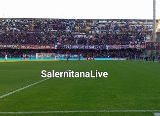 Alle 18,00 di oggi 08 gennaio inizia la prevendita presso i soliti rivenditori TichetOne dei biglietti per assistere a Salernitana- Cosenza di lunedì 12 gennaio