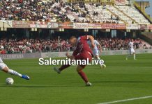 Casertana -Salernitana parte oggi la prevendita dei biglietti permessi solo ai tifosi granata non residenti a Salerno ed in provincia