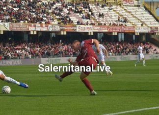 Casertana -Salernitana parte oggi la prevendita dei biglietti permessi solo ai tifosi granata non residenti a Salerno ed in provincia